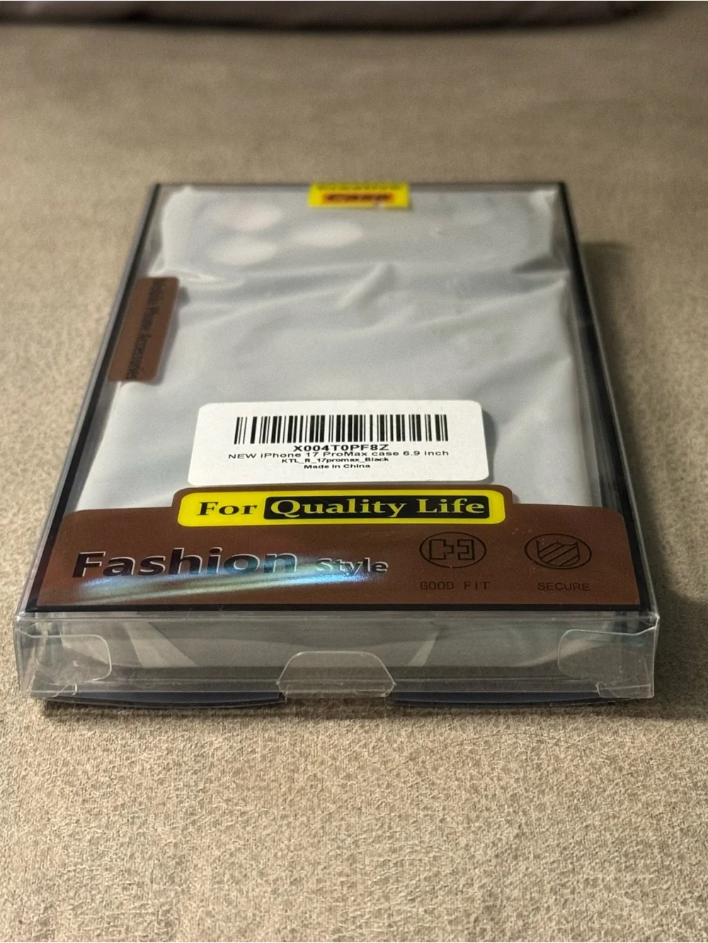 NIB iPhone 17 Pro Max Case Matte Black